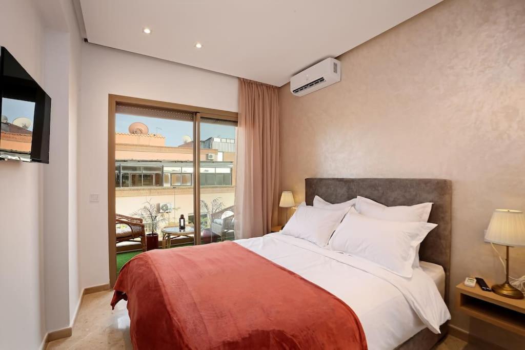 Elegant And Brand New Appart In Hypercenter Of Marrakech Марракеш Экстерьер фото