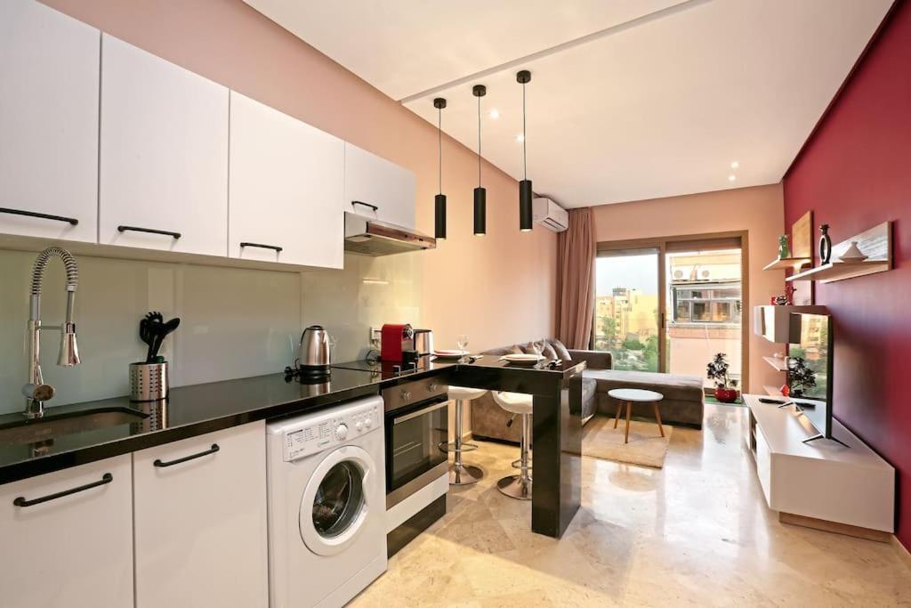 Elegant And Brand New Appart In Hypercenter Of Marrakech Марракеш Экстерьер фото